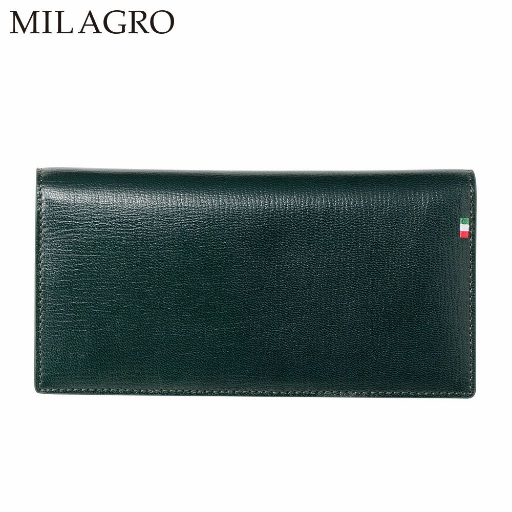 ミラグロの長財布 Palmellato Goat Leather Long Wallet（パルメラートゴートレザー ロング ウォレット） CA-PG-655 グリーン