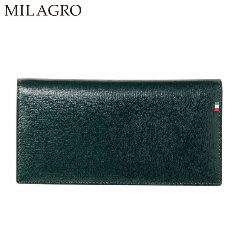 ミラグロの長財布 Palmellato Goat Leather Long Wallet（パルメラートゴートレザー ロング ウォレット） CA-PG-655 グリーン