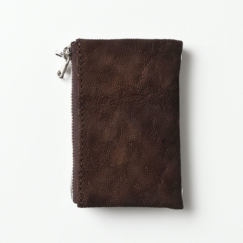 ズーのキーケース ELEPHANT Wzipper Keycase（エレファント ダブルジッパー キーケース） ZKC-032 ブラウン