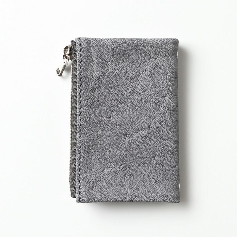 ズーのキーケース ELEPHANT Wzipper Keycase（エレファント ダブルジッパー キーケース） ZKC-032 グレー