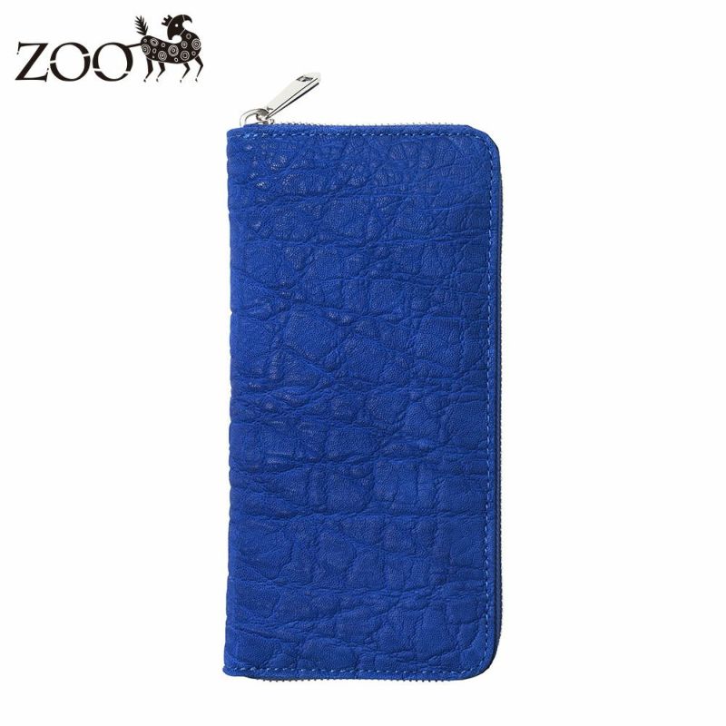 ズーの長財布 ELEPHANT Zip-around Long Wallet（エレファント ジップアラウンド ロングウォレット） ZLW-101 ロイヤルブルー