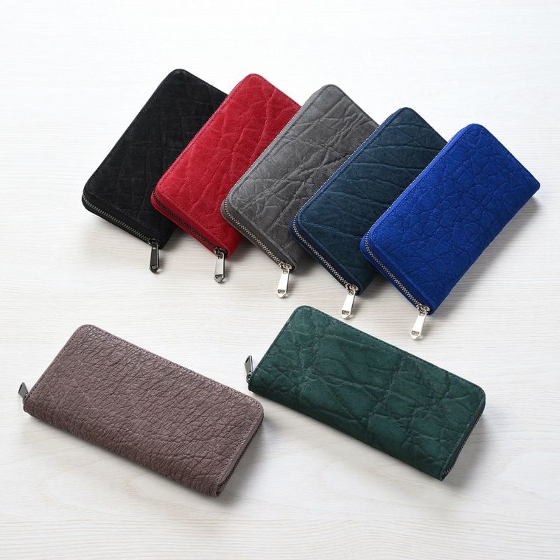 ズーの長財布 ELEPHANT Zip-around Long Wallet（エレファント ジップアラウンド ロングウォレット） ZLW-101 ネイビー