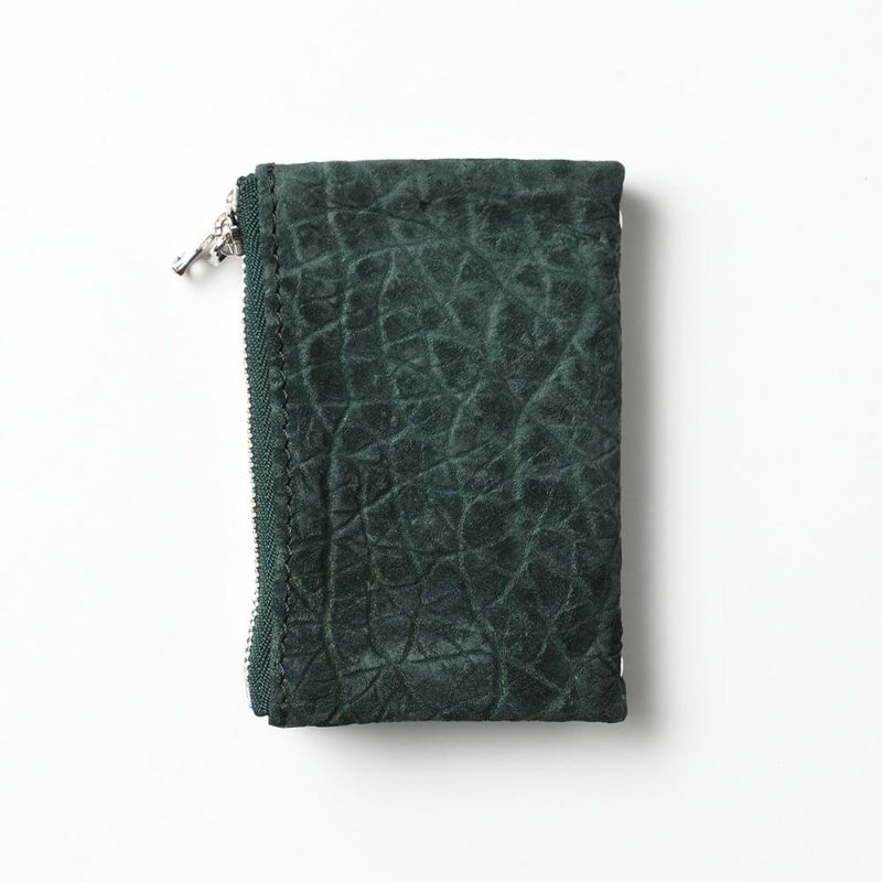 ズーのキーケース HIPPO Wzipper Keycase（ヒッポー ダブルジッパー キーケース） ZKC-061 グリーン