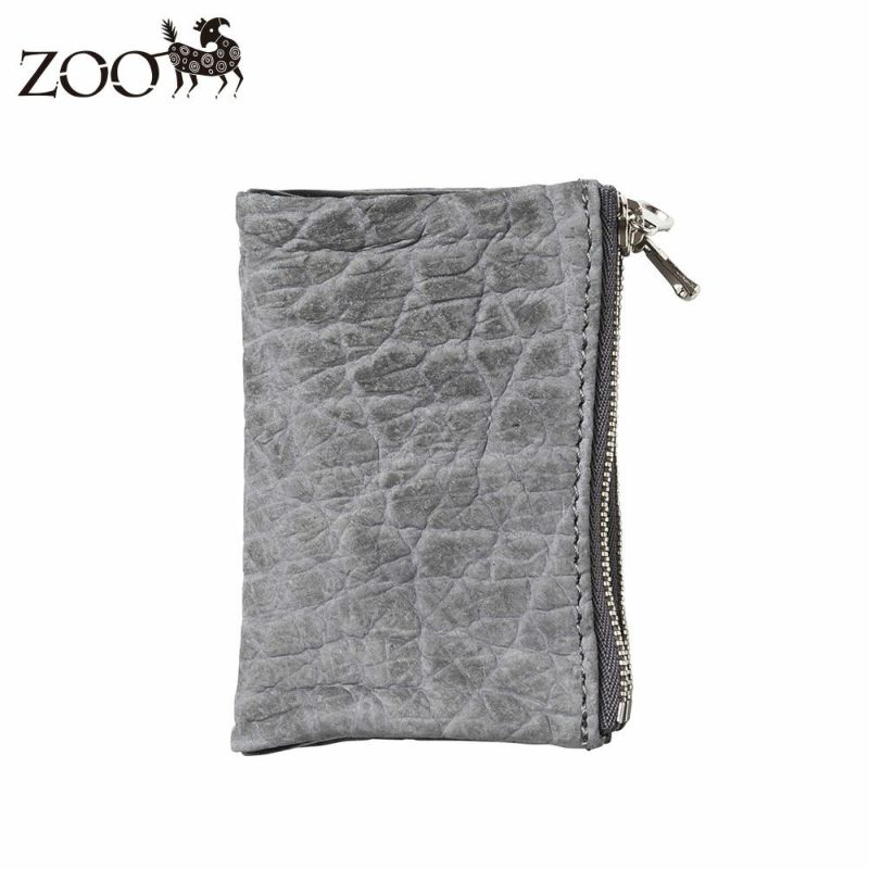 ズーのキーケース HIPPO Wzipper Keycase（ヒッポー ダブルジッパー キーケース） ZKC-061 グレー
