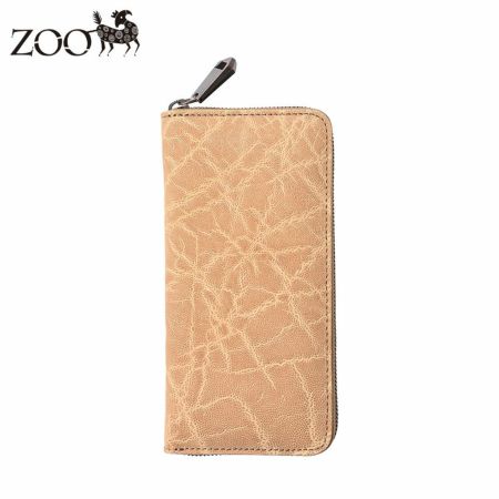 ズーの長財布 ELEPHANT Zip-around Long Wallet（エレファント ジップアラウンド ロングウォレット） ZLW-139 サンドベージュ