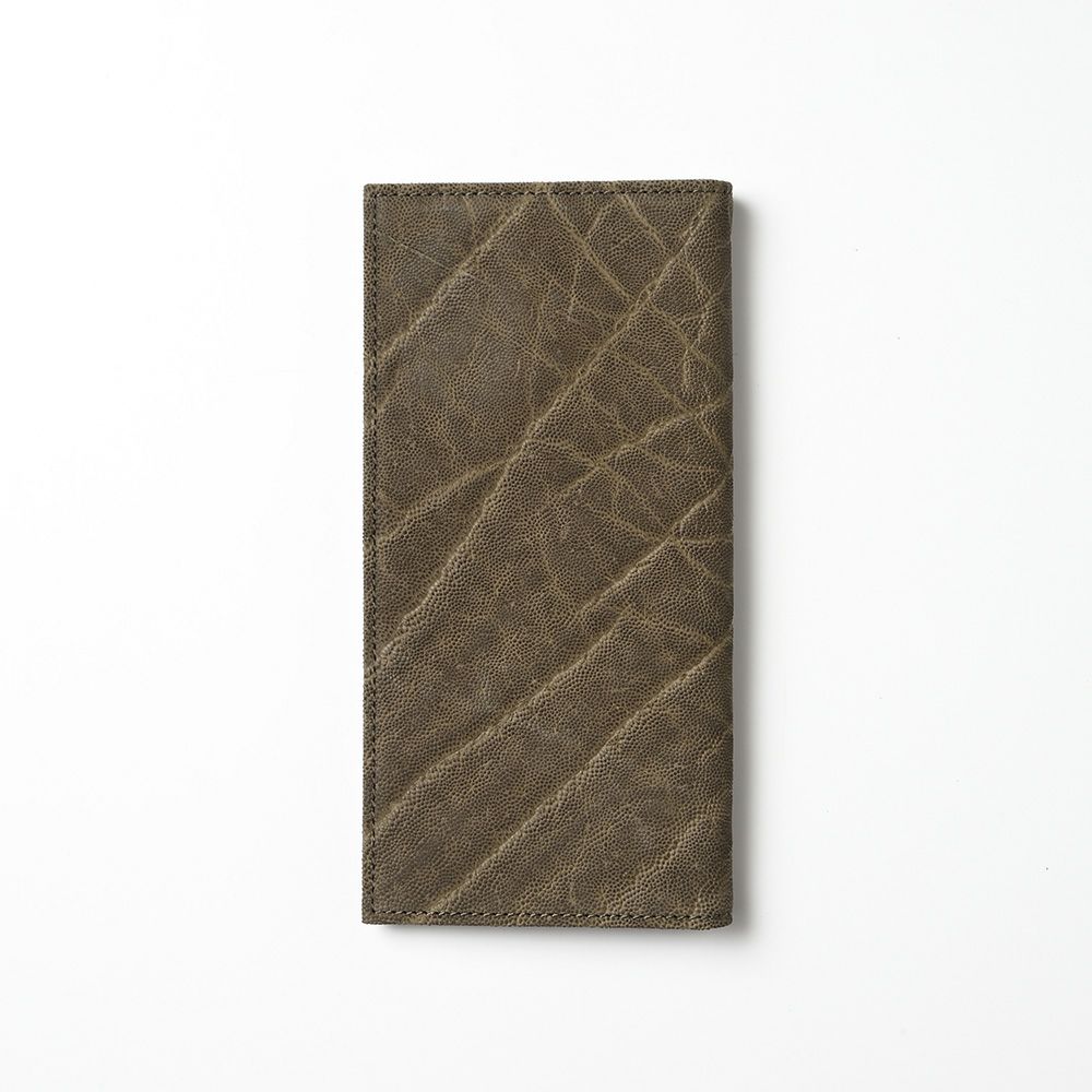 ズーの札入れ ELEPHANT Long Billfold（エレファント ロングビルフォード） ZLW-146 ボトルグリーン