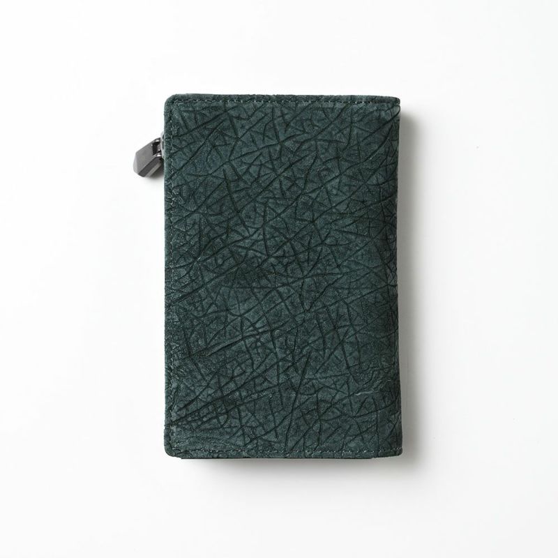 ズーの二つ折り財布 HIPPO Middle Wallet（ヒッポー ミドルウォレット） ZMW-033 グリーン