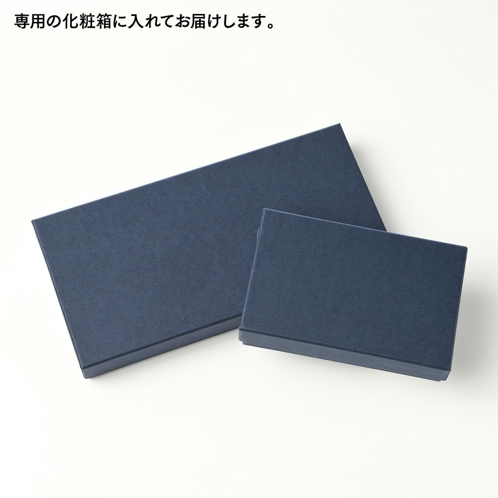 キクヒロの二つ折り財布 藍染 二つ折財布[小銭入れ付き] ディープブルー