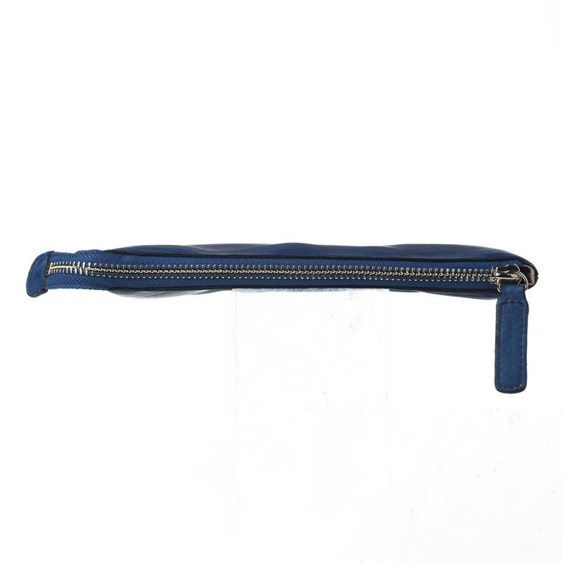 キクヒロのマルチポーチ 藍染 マルチポーチ ディープブルー