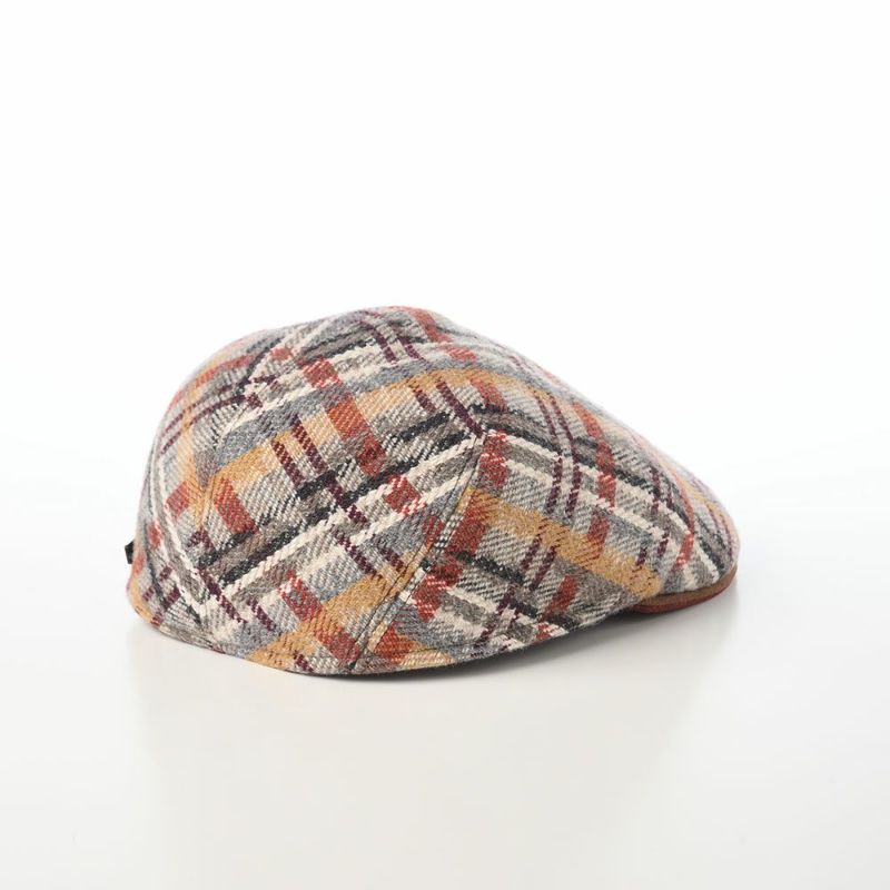 マローネのハンチング Madras Check Hunting（マドラスチェック ハンチング） BT1335 ベージュ