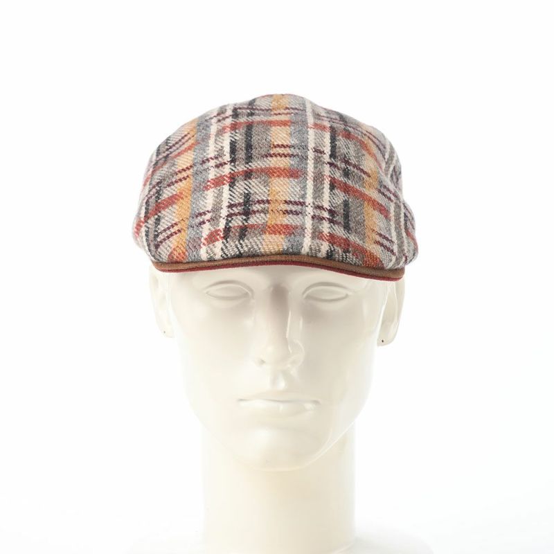 マローネのハンチング Madras Check Hunting（マドラスチェック ハンチング） BT1335 ベージュ