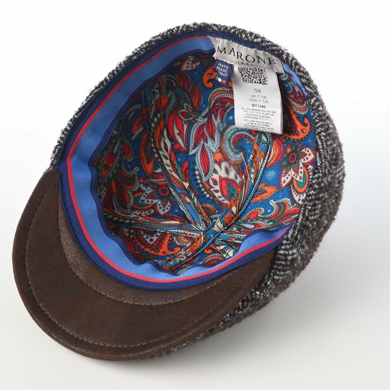 マローネのハンチング Brunatto（ブルナット） BT1346 ブラウン