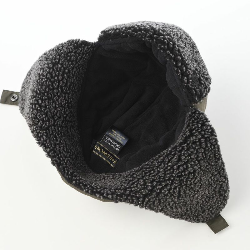 フェイルスワースの飛行帽 Snowdon Aviator（スノードン アビエーター） オリーブ