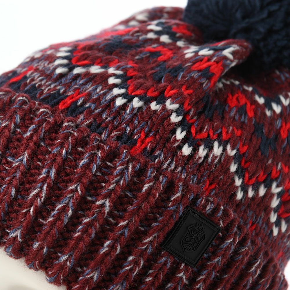 フェイルスワースのニット帽 Artic Beanie（アーティック ビーニー） ワインレッド