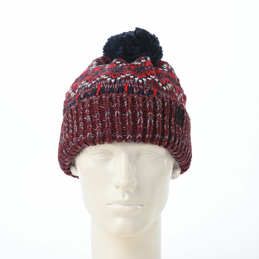 フェイルスワースのニット帽 Artic Beanie（アーティック ビーニー） ワインレッド