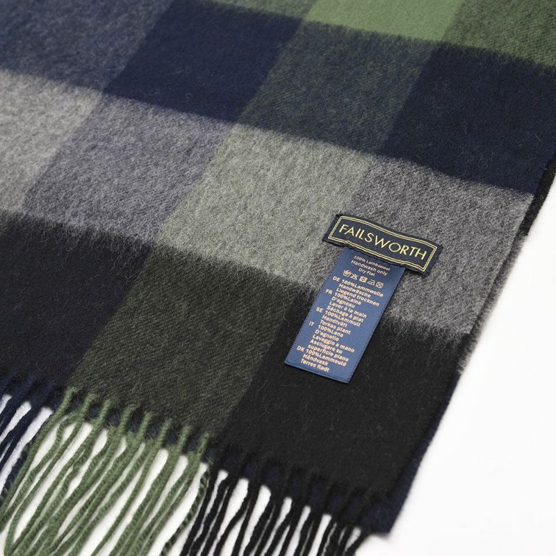 フェイルスワースのスカーフ・マフラー Check Scarf（チェック スカーフ） 731