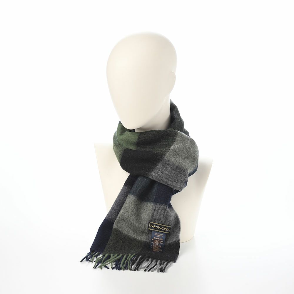 フェイルスワースのスカーフ・マフラー Check Scarf（チェック スカーフ） 731