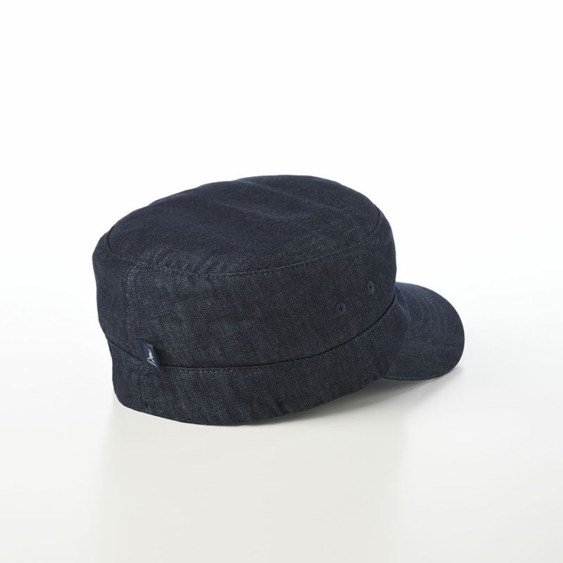 カンゴールのワークキャップ DENIM ARMY CAP（デニム アーミーキャップ） インディゴ