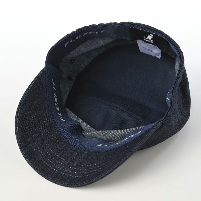 カンゴールのワークキャップ DENIM ARMY CAP（デニム アーミーキャップ） インディゴ
