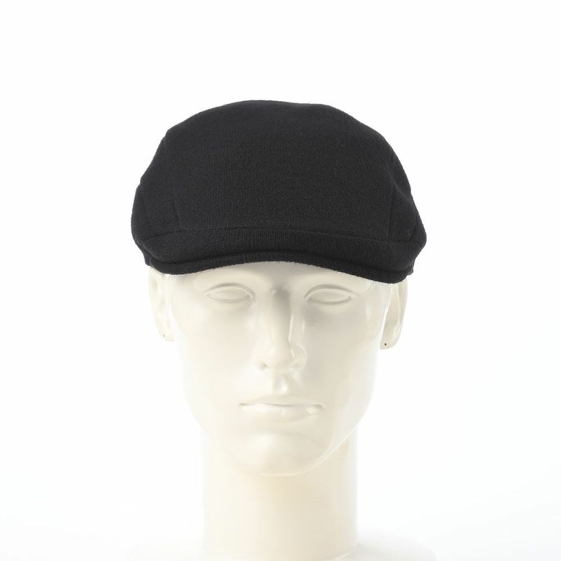 カンゴールのハンチング WOOL 507（ウール） ブラック