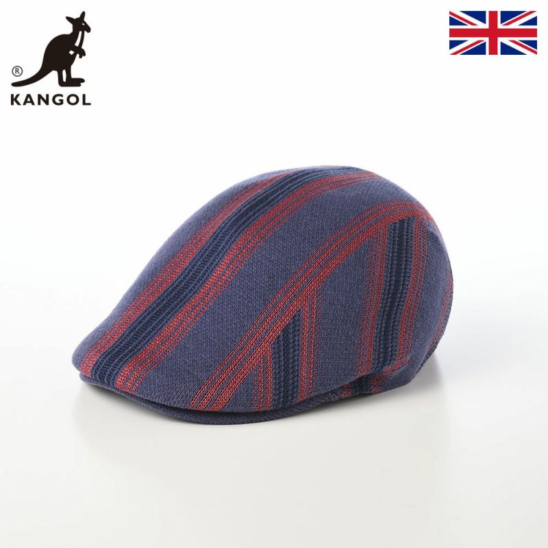 カンゴールのハンチング NOSTALGIA STRIPE 507（ノスタルジア ストライプ） ヘイジーインディゴ
