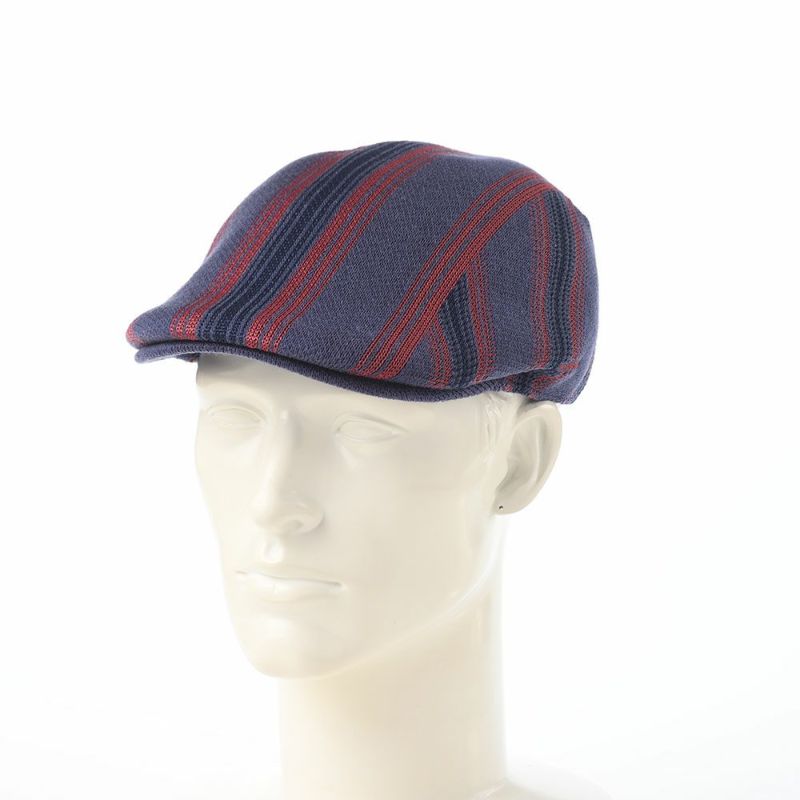 カンゴールのハンチング NOSTALGIA STRIPE 507（ノスタルジア ストライプ） ヘイジーインディゴ