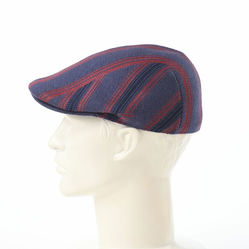 カンゴールのハンチング NOSTALGIA STRIPE 507（ノスタルジア ストライプ） ヘイジーインディゴ