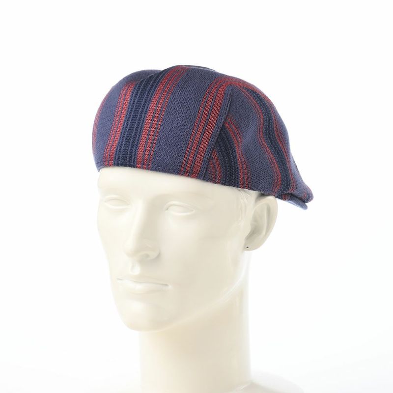 カンゴールのハンチング NOSTALGIA STRIPE 507（ノスタルジア ストライプ） ヘイジーインディゴ