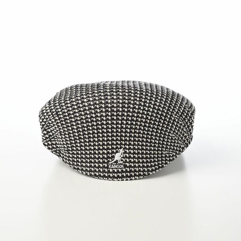 カンゴールのハンチング GRID KNIT 504（グリッド ニット） ブラック