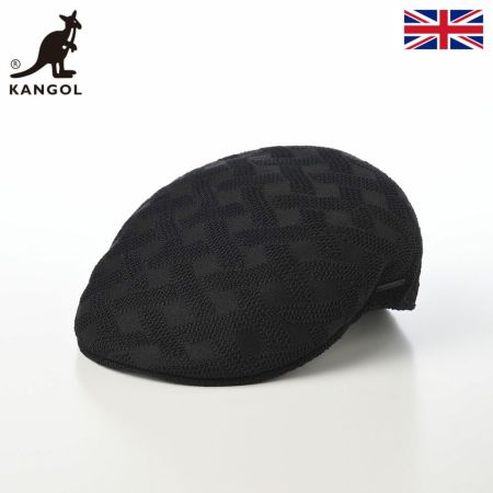 カンゴールのハンチング CROSS WEAVE 504（クロスウィーブ） ブラック