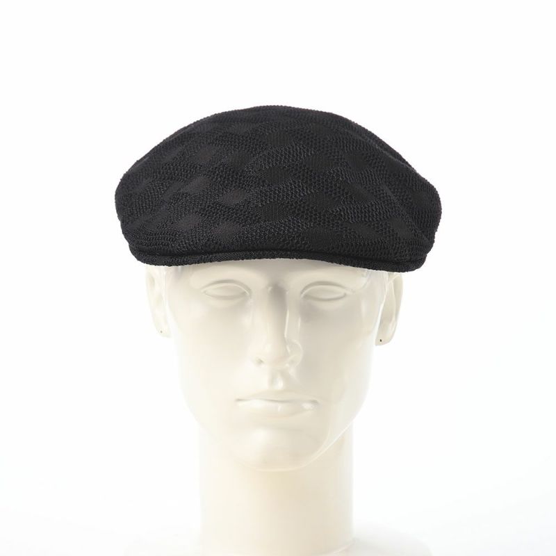 カンゴールのハンチング CROSS WEAVE 504（クロスウィーブ） ブラック