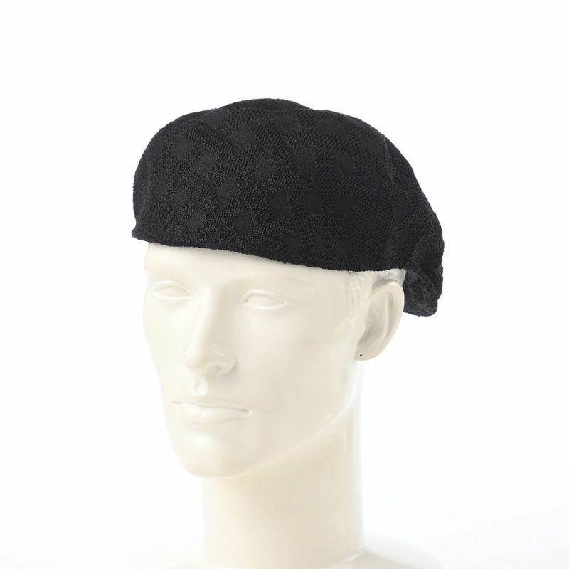 カンゴールのハンチング CROSS WEAVE 504（クロスウィーブ） ブラック