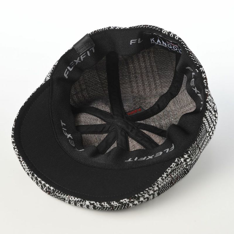 カンゴールのハンチング PATTERN FLEXFIT CAP（パターン フレックスフィット キャップ） ブラック