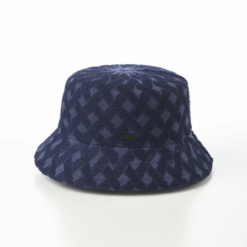 カンゴールのバケットハット CROSS WEAVE BUCKET（クロスウィーブ バケット） ヘイジーインディゴ