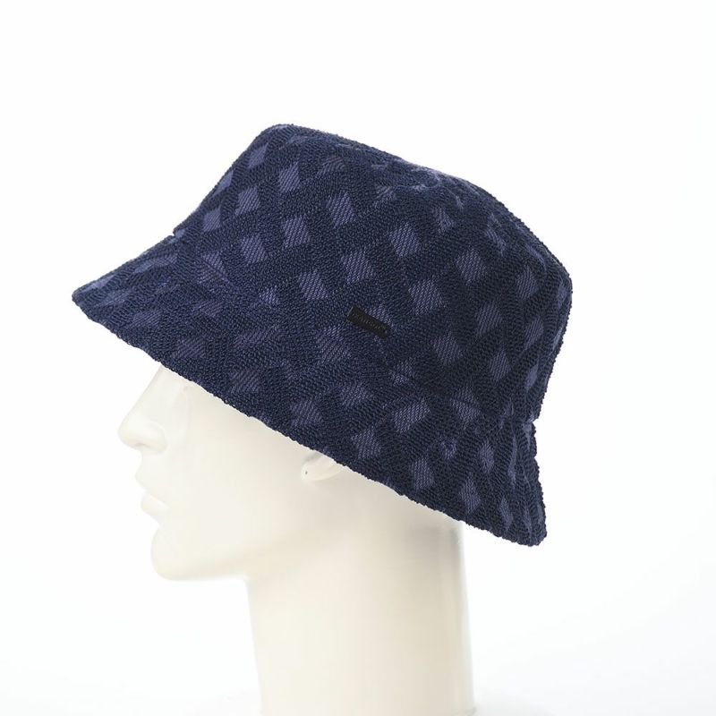 カンゴールのバケットハット CROSS WEAVE BUCKET（クロスウィーブ バケット） ヘイジーインディゴ