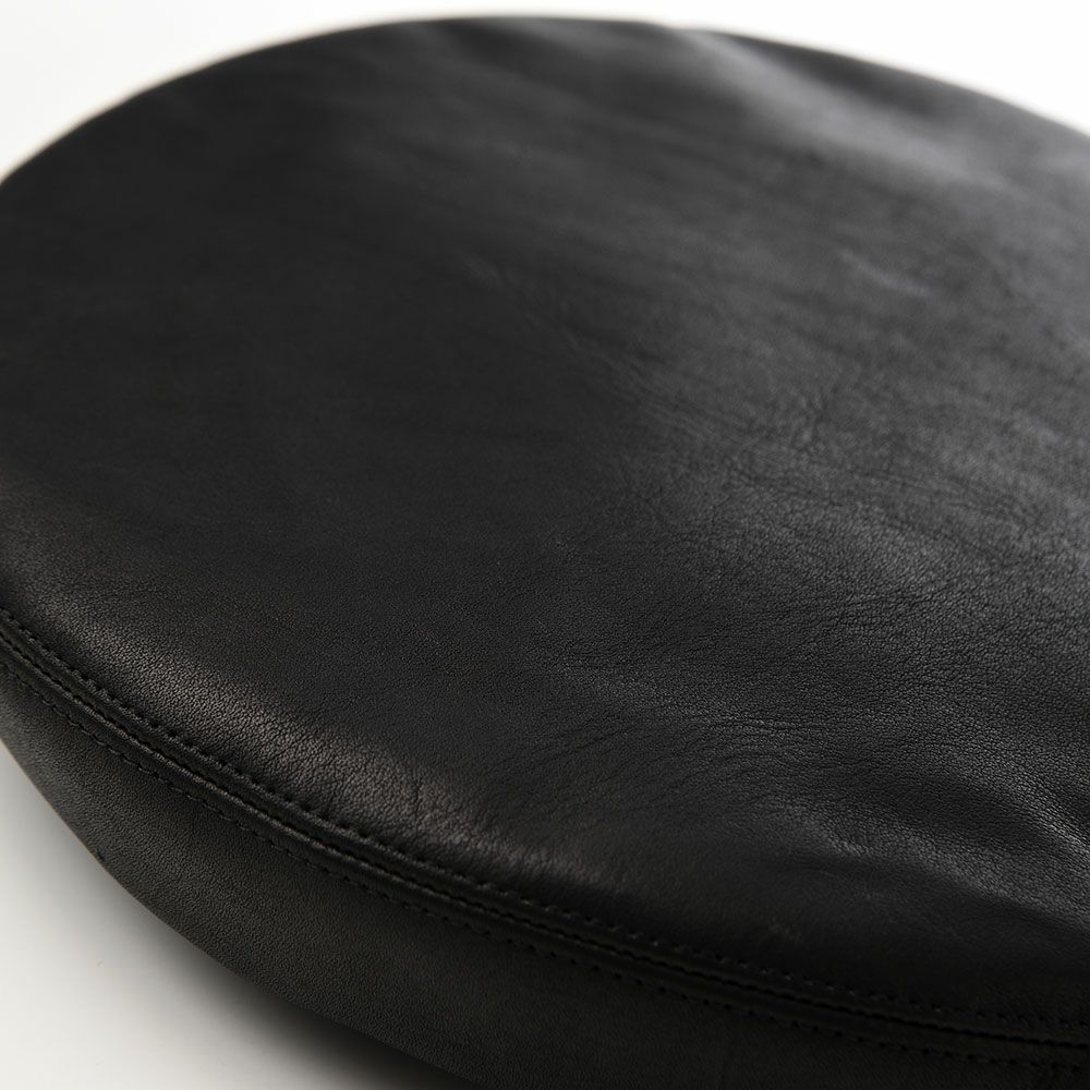 アースのベレー帽 Leather Beret（レザーベレー） ブラック