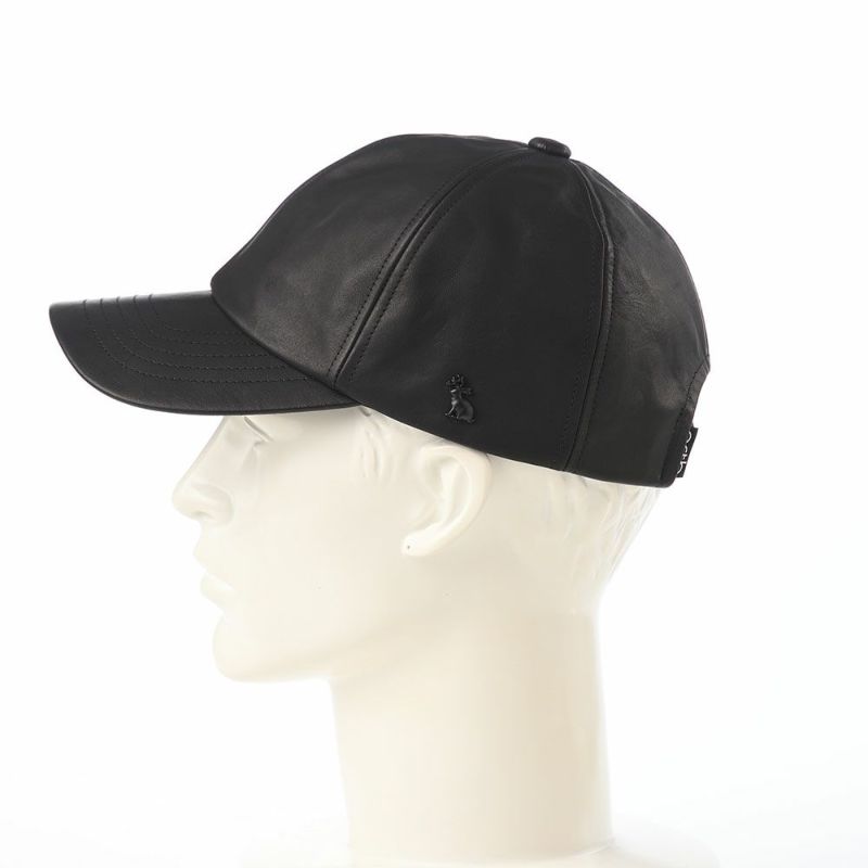 アースのキャップ Leather Cap（レザーキャップ） ブラック
