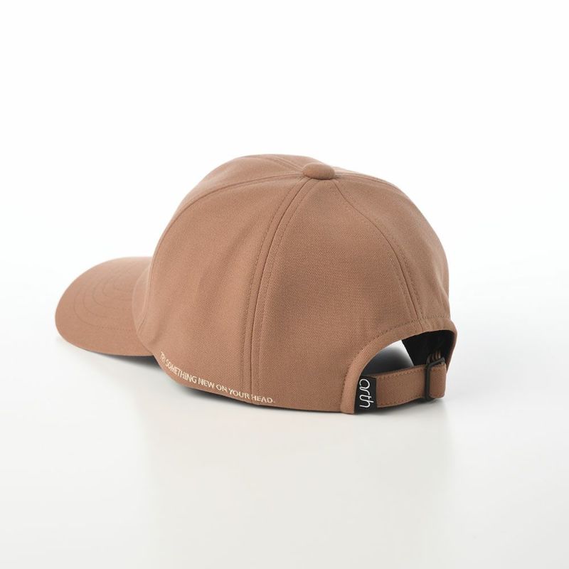 アースのキャップ Message Cap II（メッセージキャップ） ライトブラウン