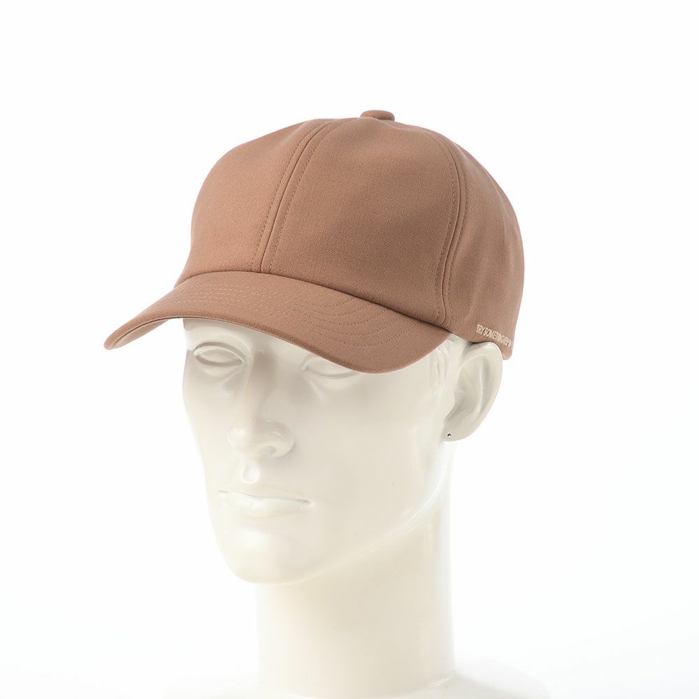 アースのキャップ Message Cap II（メッセージキャップ） ライトブラウン