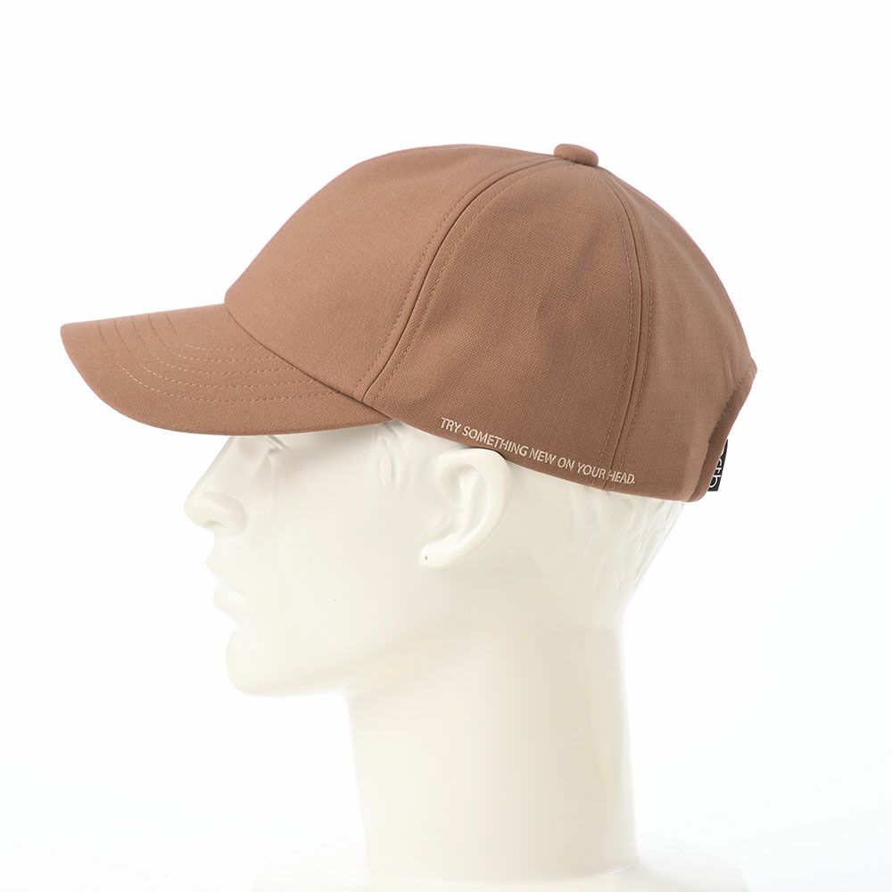 アースのキャップ Message Cap II（メッセージキャップ） ライトブラウン