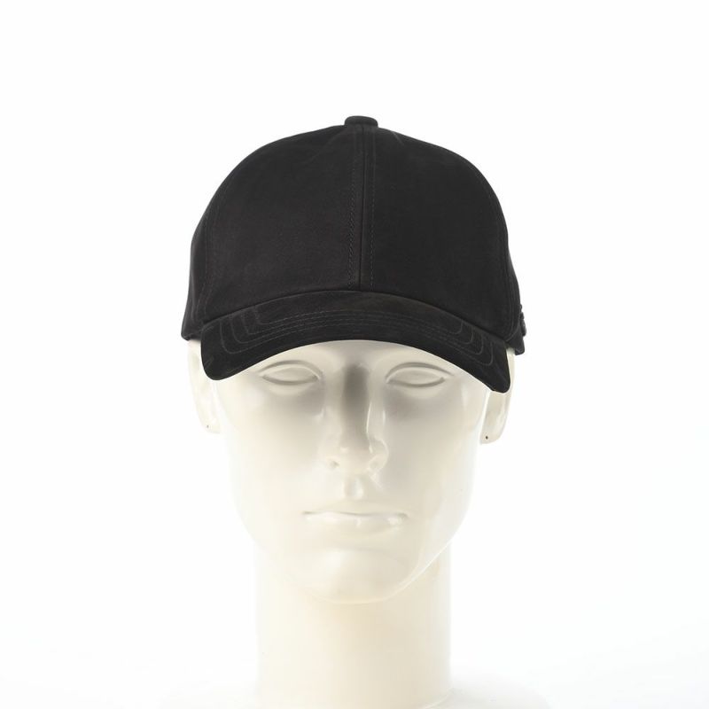 アースのキャップ Nubuck Leather Cap（ヌバックレザーキャップ） ブラック