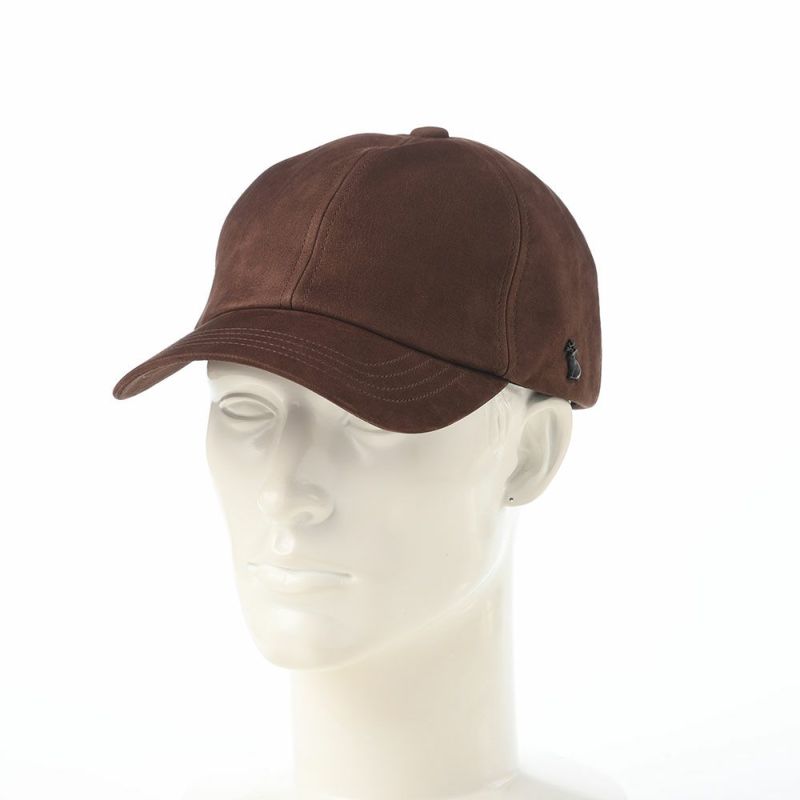 アースのキャップ Nubuck Leather Cap（ヌバックレザーキャップ） ブラウン
