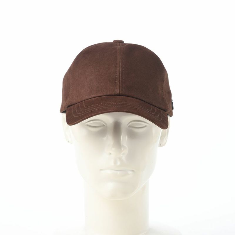 アースのキャップ Nubuck Leather Cap（ヌバックレザーキャップ） ブラウン