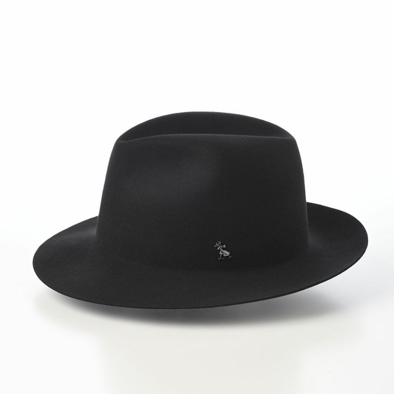 アースのフェルトハット Crashable Fedora II（クラッシャブルフェドラ） ブラック