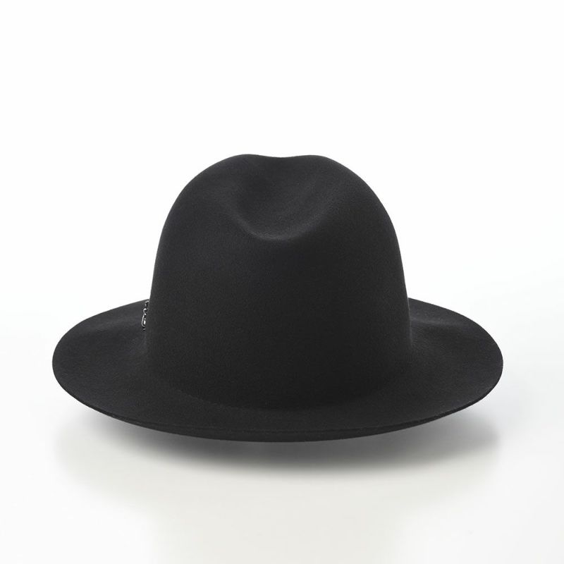 アースのフェルトハット Crashable Fedora II（クラッシャブルフェドラ） ブラック