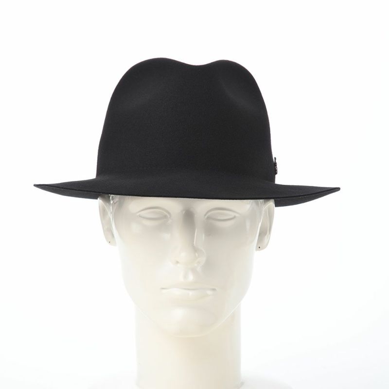 アースのフェルトハット Crashable Fedora II（クラッシャブルフェドラ） ブラック