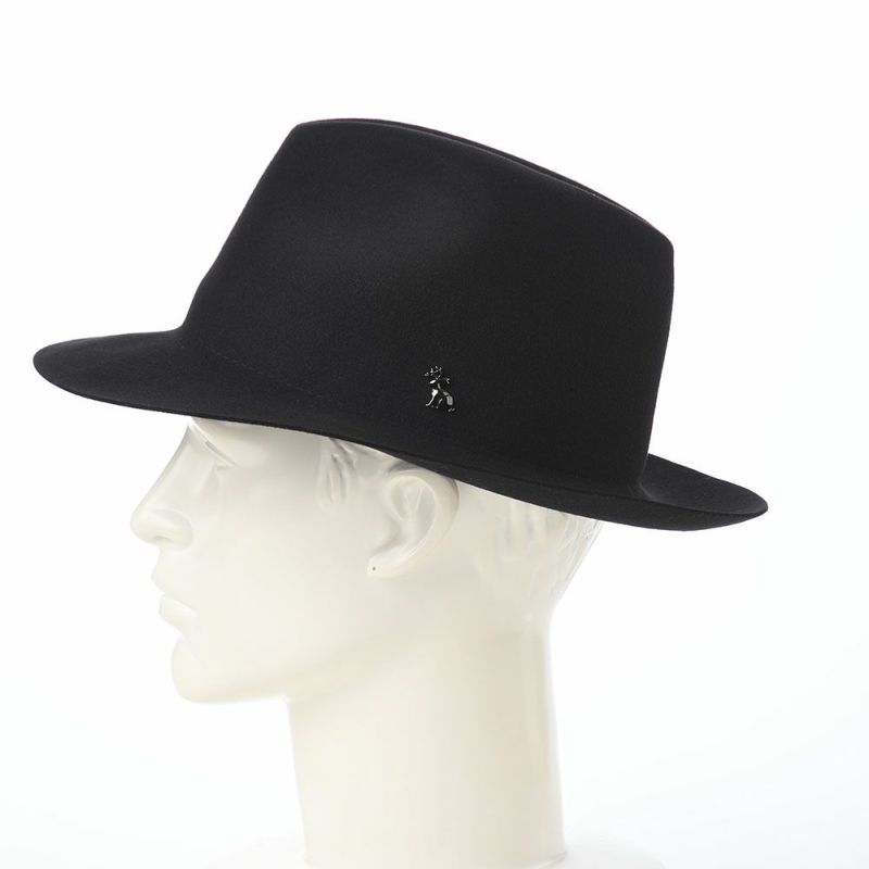 アースのフェルトハット Crashable Fedora II（クラッシャブルフェドラ） ブラック