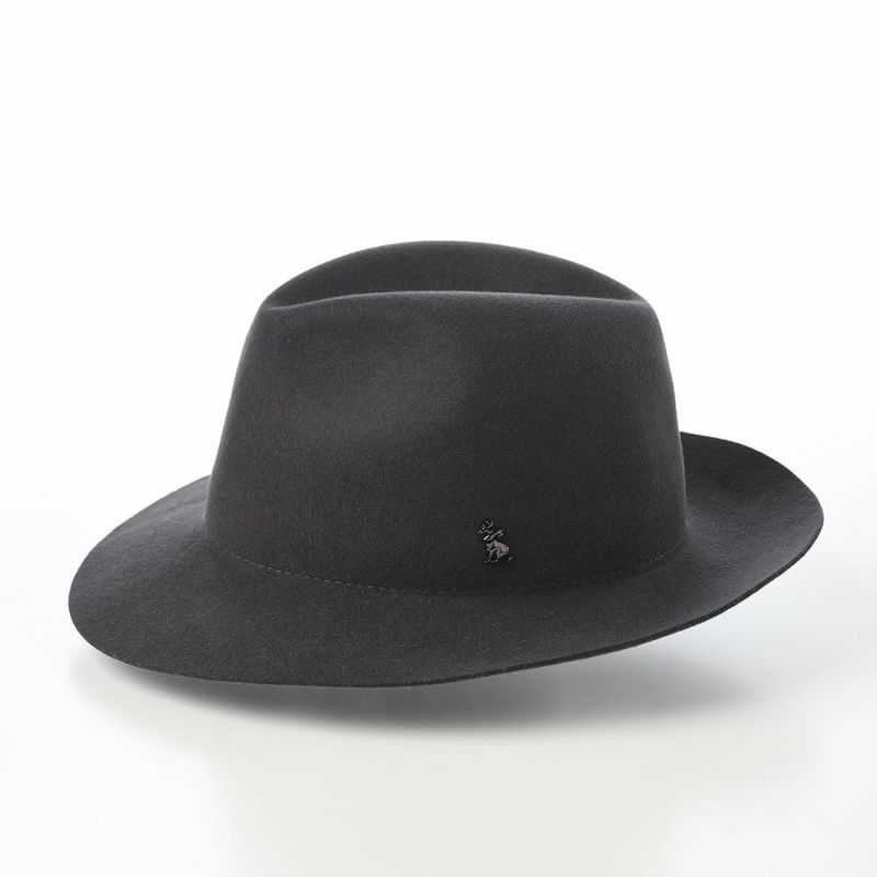 アースのフェルトハット Crashable Fedora II（クラッシャブルフェドラ） ダークグレー