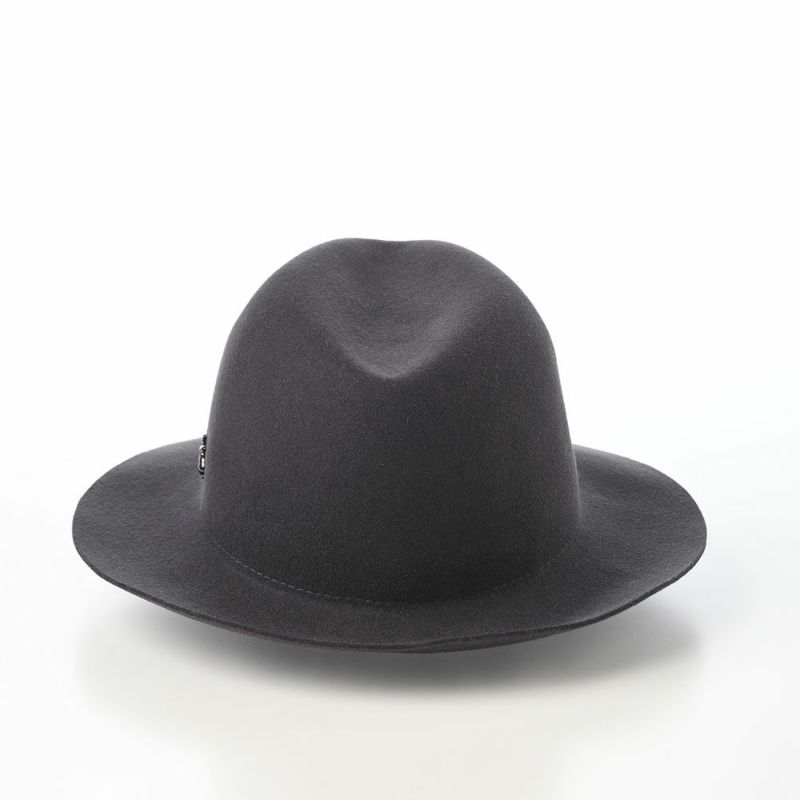 アースのフェルトハット Crashable Fedora II（クラッシャブルフェドラ） ダークグレー
