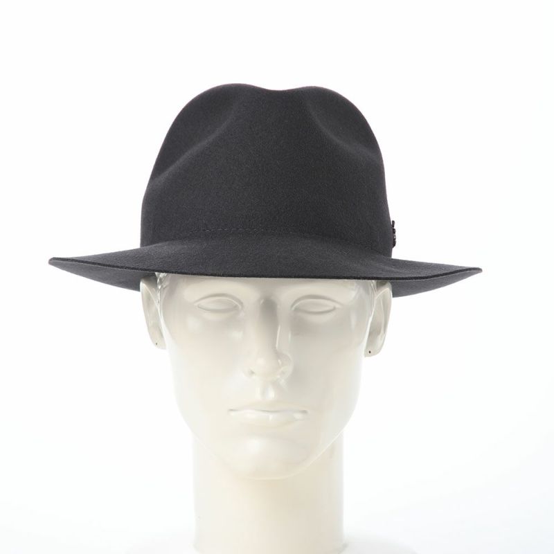 アースのフェルトハット Crashable Fedora II（クラッシャブルフェドラ） ダークグレー